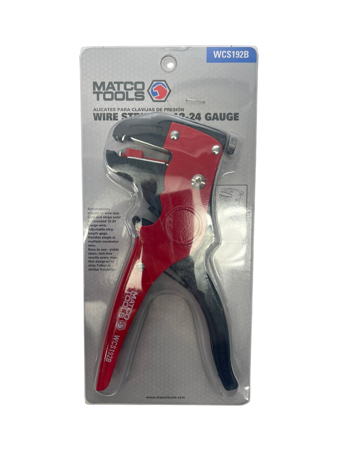 Matco Tools 12-24 Gauge Wire Strippers, WCS192B