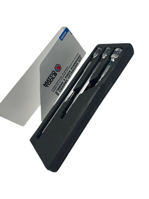 Matco 3/8” Drive 3pc Standard Chrome Extension Set, SBXK3A