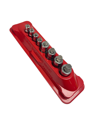 Snap On 8 pc Combination Drive SAE Hex Bit Stubby Socket Driver Set (1/8-3/8"), 208EFTAXSY