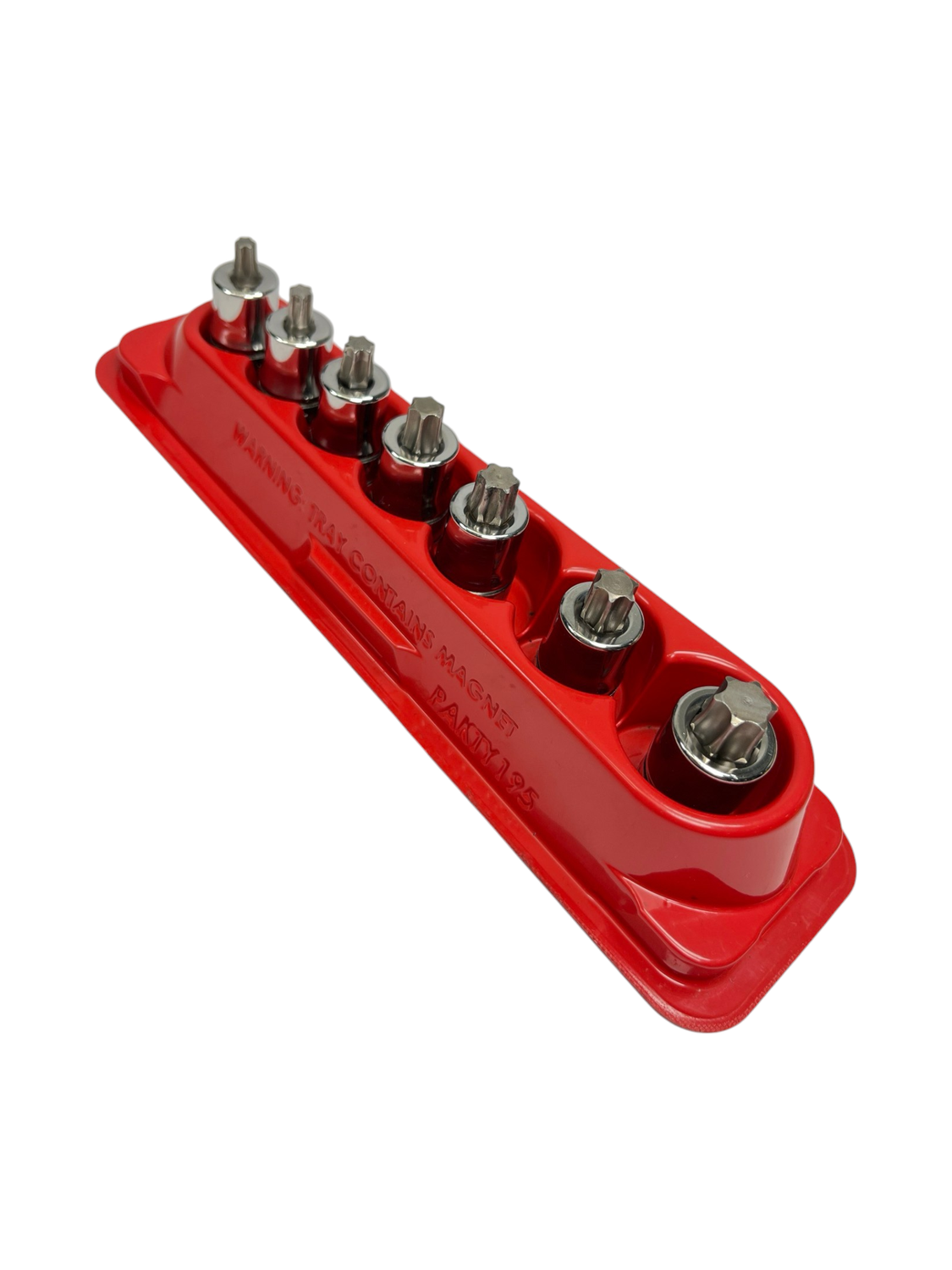 Snap On 7 pc 3/8" Drive TORX® Bit Stubby Socket Driver Set, 207EFTXYSE
