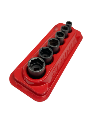 TEKTON 1/4 Inch Drive Deep 6-Point Socket Set, 14-Piece (4-15 Mm
