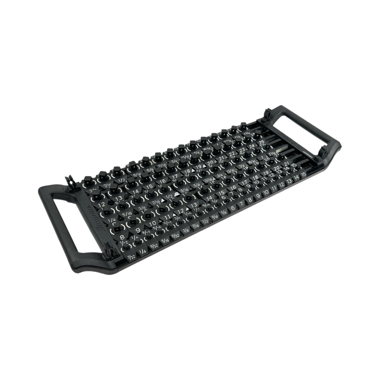 Snap On 5 Row Lock-A-Socket™ Extreme Tray (Black), LASTRAY2BLK