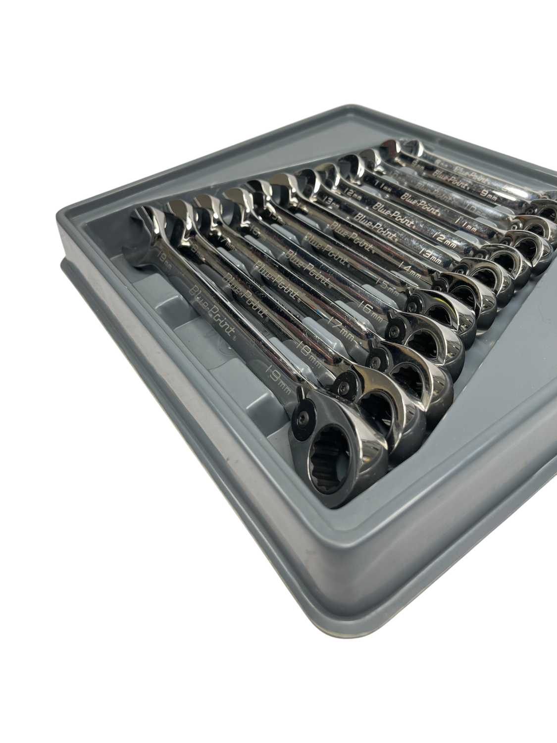 Blue Point 12 Pc. 12-Point Metric 15° Offset Ratcheting