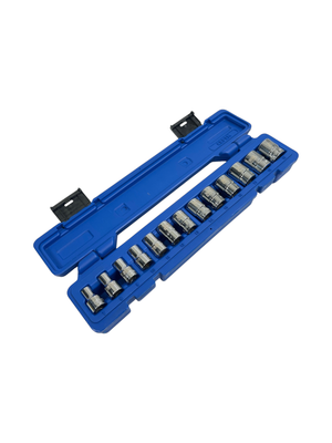 Cornwell Tools 13 Piece 3/8” Drive bluePOWER® Metric 6 Point Socket Set, CBP2M