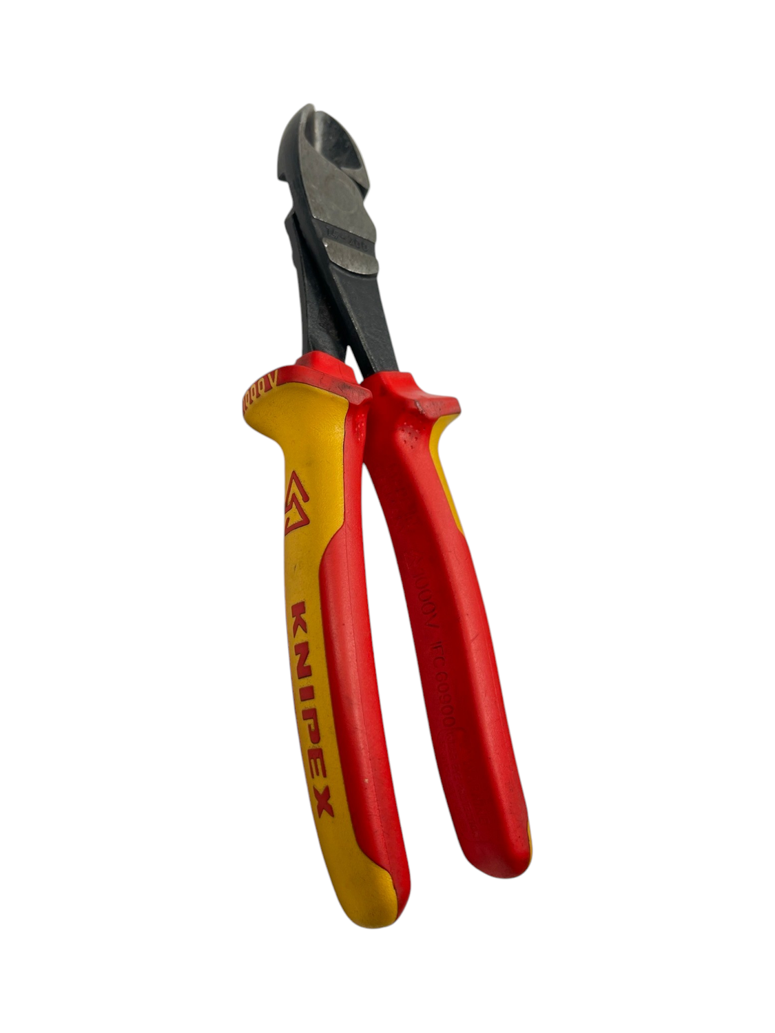 Knipex 8" High Leverage Insulated Diagonal Cutters, 74-08-200-