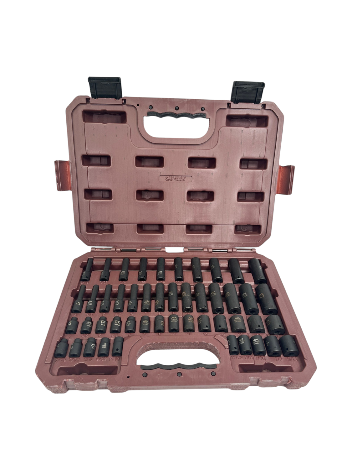 Matco Tools 1/4” Drive 48 Piece SAE & Metric Standards And Deep 6