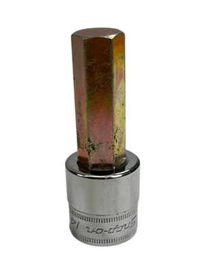Snap On 3/8" Drive Metric 14 mm Standard Hex Bit Socket Driver, FAM14E