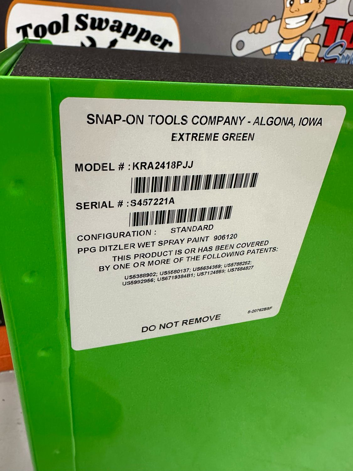 Snap On Classic Triple Bay Tool Box, KRA2418PJJ