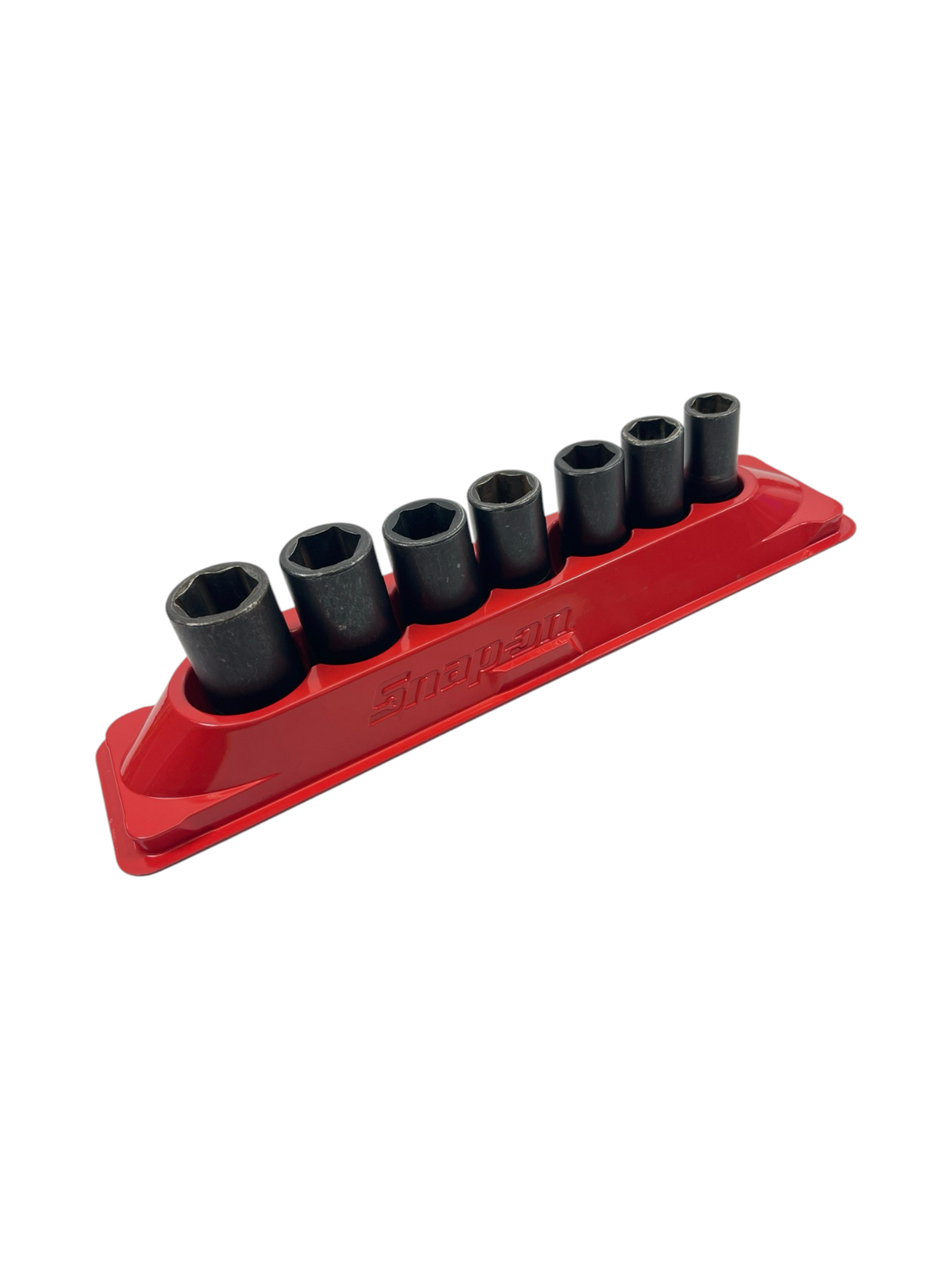 Snap On 7pc 1/2" Drive 6-Point SAE Flank Drive® Semi-Deep Impact Socket Set (9/16-15/16”), 307IMS