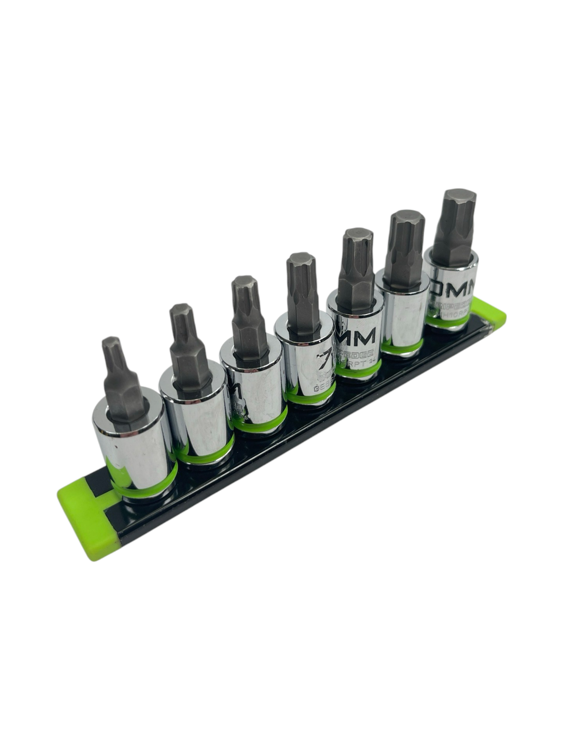 Grip Edge RPT 7pc  Hex Driver Socket Set 3/8" Drive Short Metric, GE7BSMHSRPT