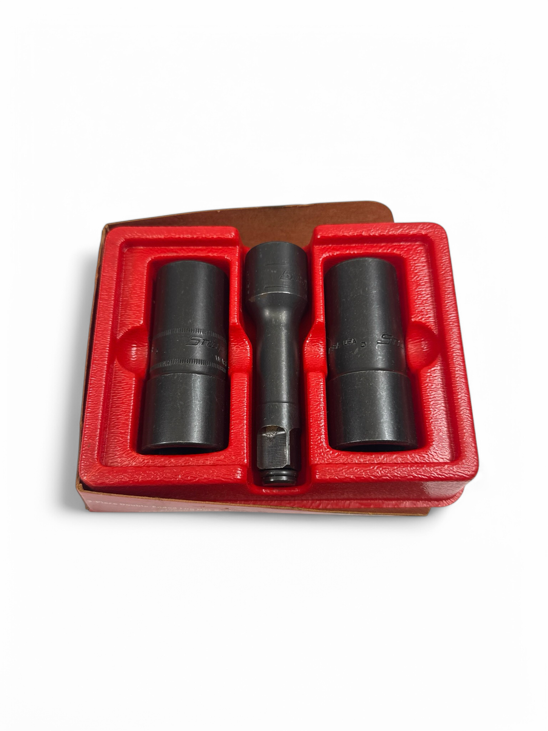 Snap On 3 Pc. 1/2” Drive Double Ended Lug But Socket Set, 2003LN