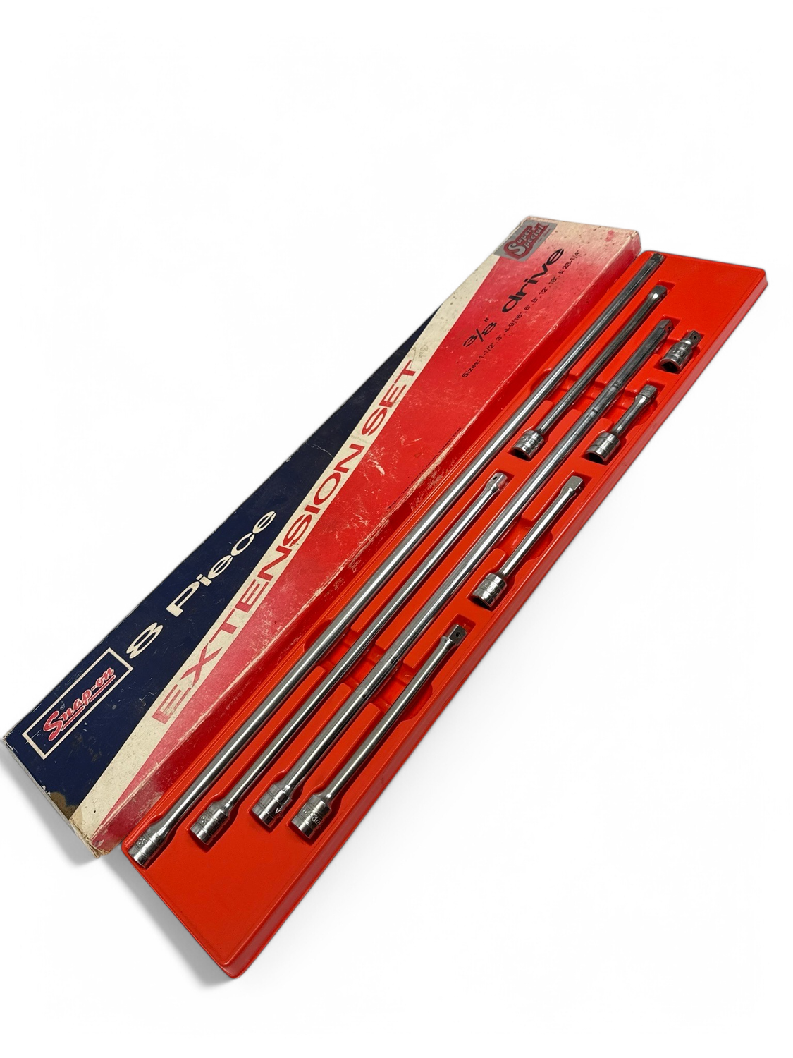 Snap On 8pc 3/8” Drive Extension Set, 208FX