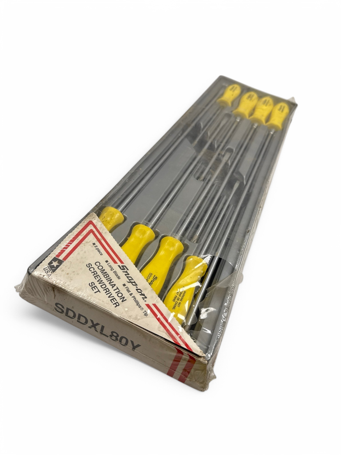 Snap On 8pc Combination Screwdriver Set, SDDXL80Y - Shop - Tool Swapper