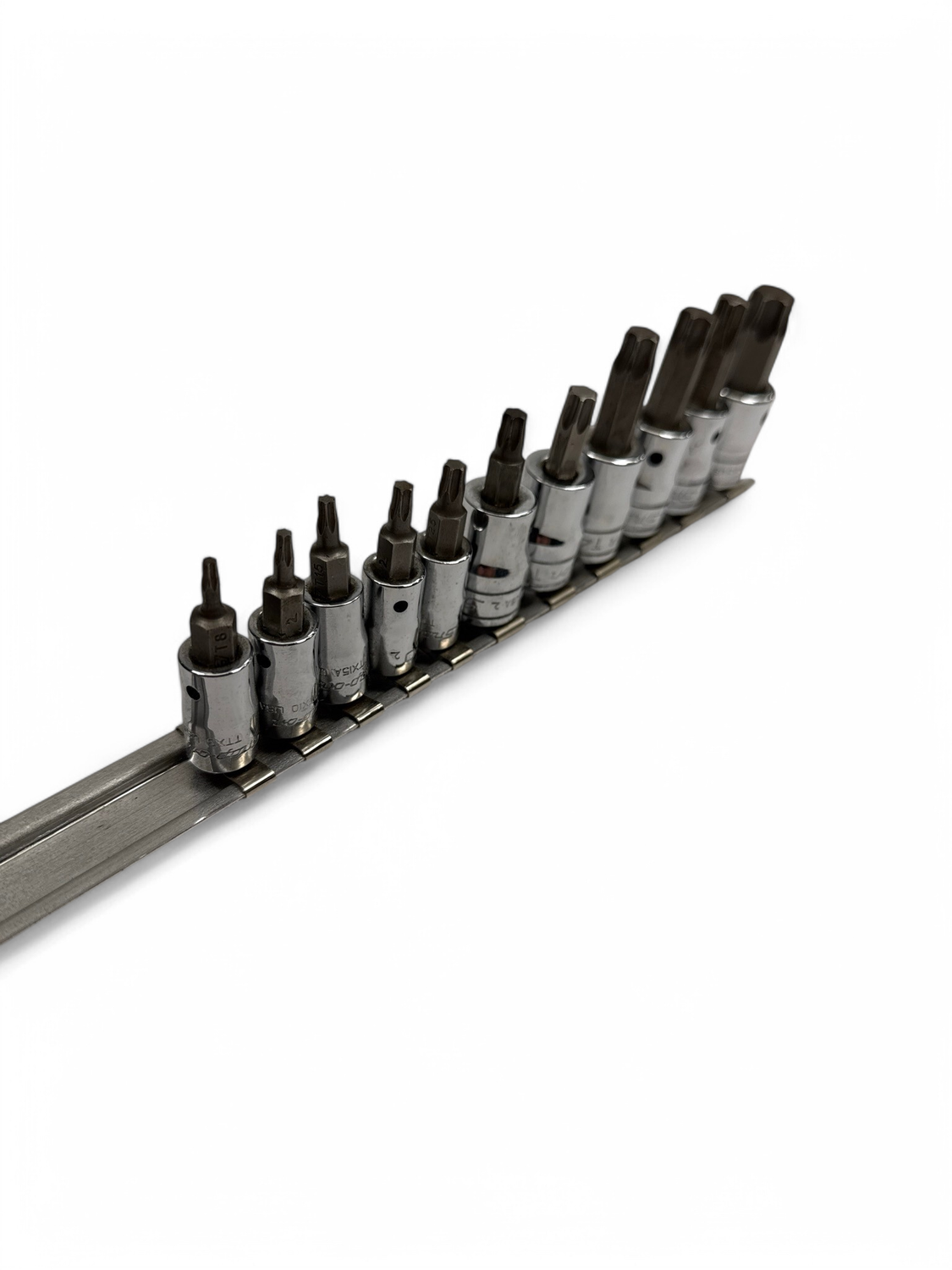 Snap On 12 Pc. Combination Drive Torx Bit Standard Socket Set (T8-T55 ...