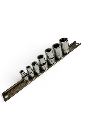 Snap On 7pc Combination Drive TORX Shallow Socket Set (E5-E16), 210AFLEY