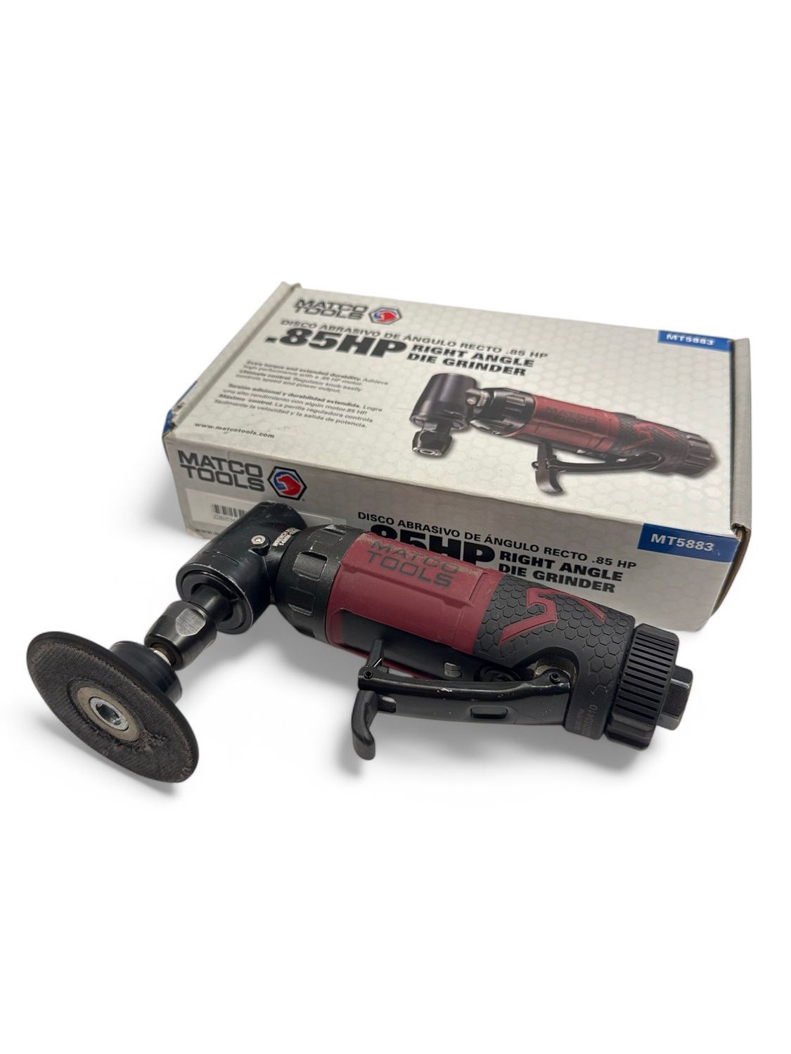 Matco .85hp Right Angle Die Grinder, MT5883