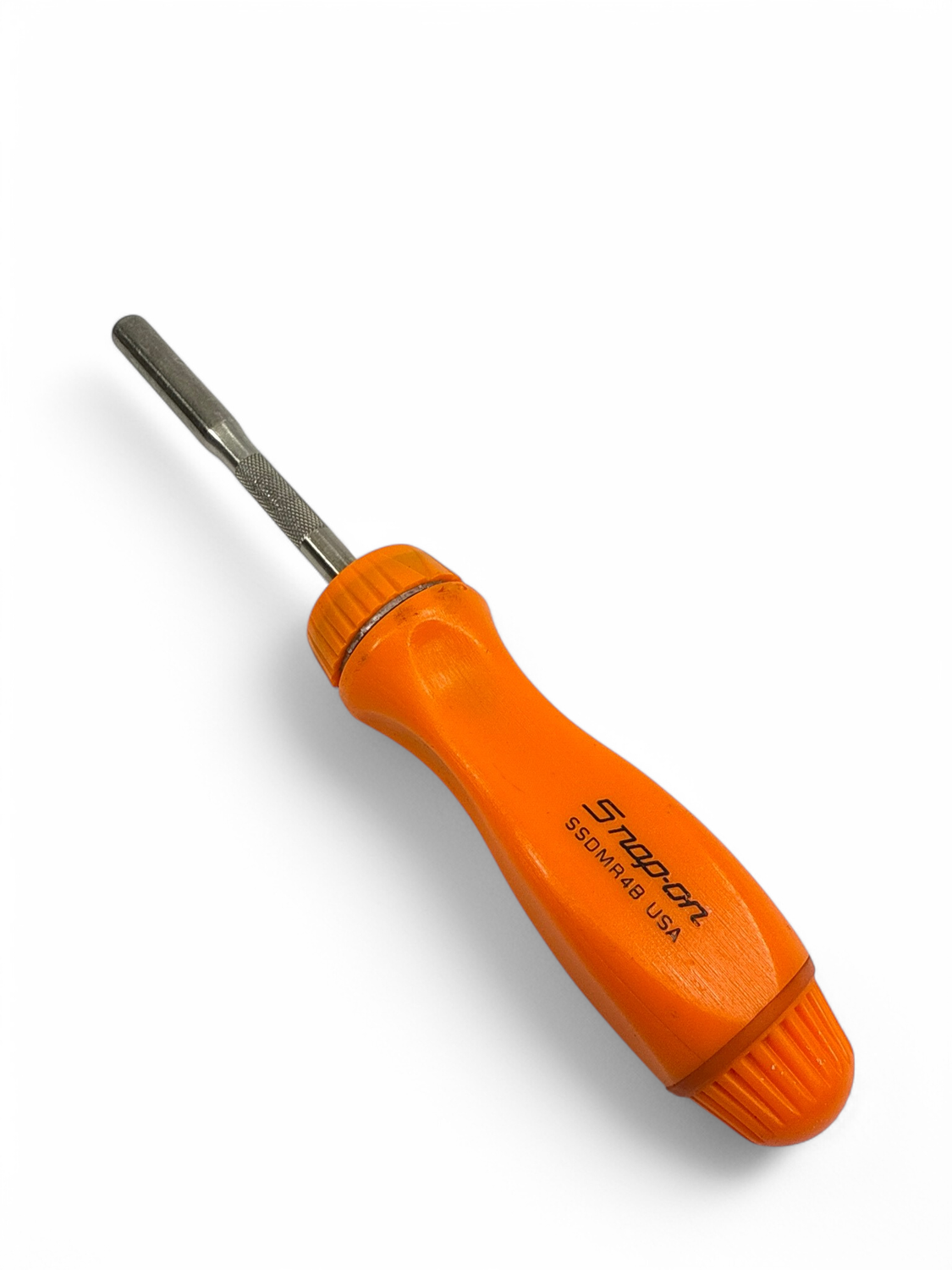 Snap On 8-3/4" Ratcheting Standard Screwdriver (Orange), SSDMR4B - Shop ...