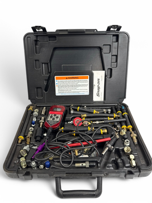 Snap On Digital Remote Fuel Pressure Gauge Adapter Kit W/ Expansion Adapter Set, EEF1300AM