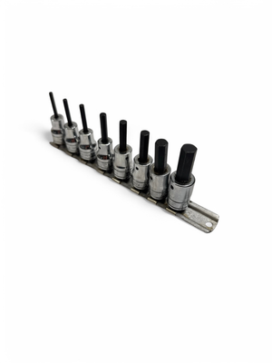 Snap On 8 Pc. 3/8" Drive SAE Standard Hex Bit Socket Set (1/8-3/8") 208EFAY