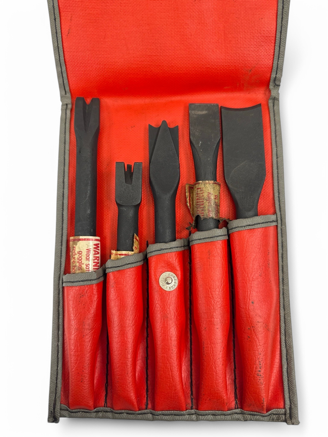 Snap On 5pc Air Hammer Bit Set, PH1005K