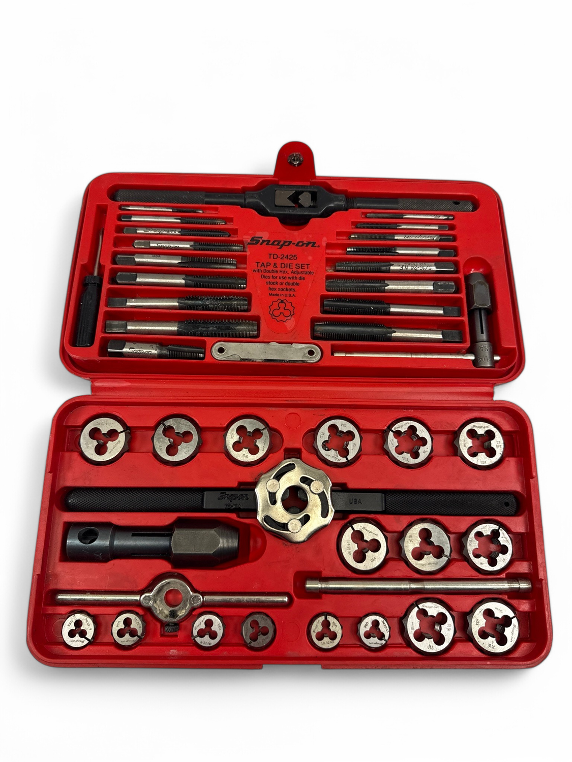 Snap On 42 Pc. SAE Tap & Die Set, TD-2425