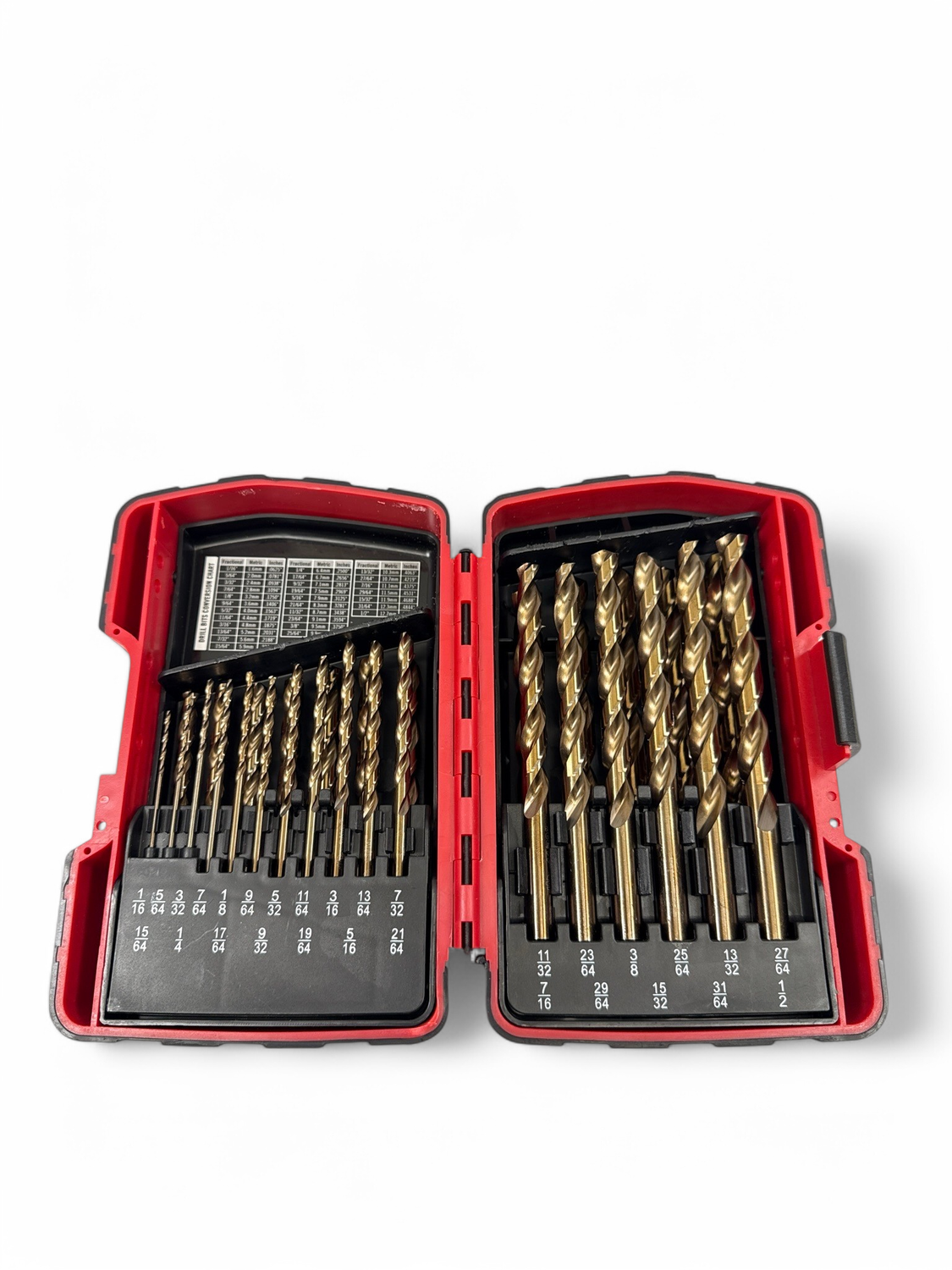 Mac Tools 29 Pc. Cobalt Grade Drill Bit Set, Advanced Helical Flute Set, 6429DSA