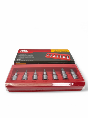 Mac Tools 7 Pc. 3/8” Drive SAE Short Hex Driver Set, SXAS7PT