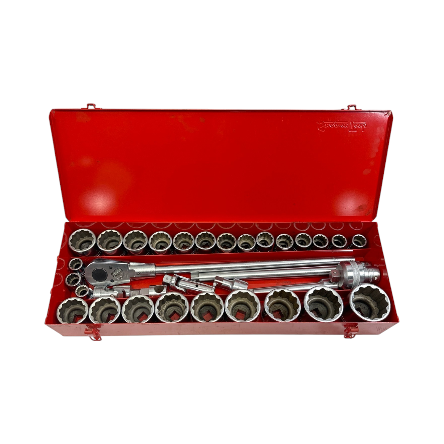 Snap On 35 pc 3/4" Drive 12-Point SAE General Service Set, 434HDC