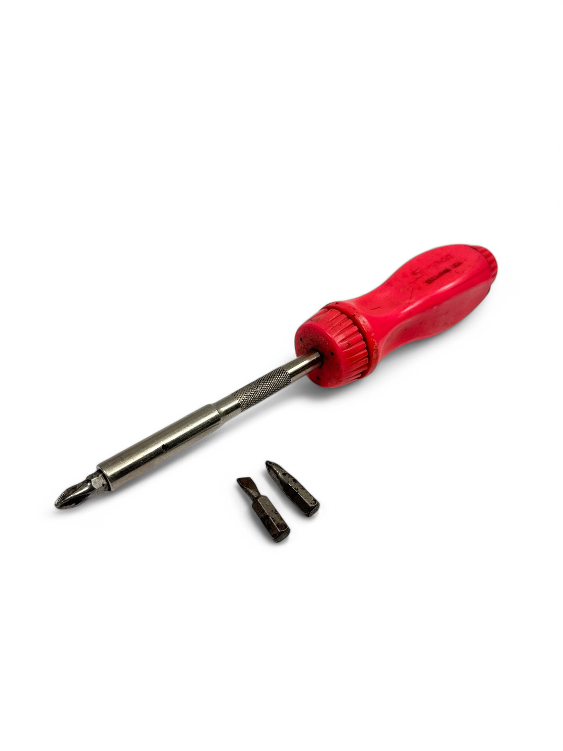 Snap On Pink Ratcheting Hard Handle Screwdriver, SSDMR4A
