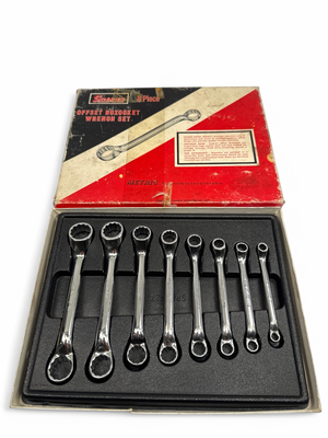 Snap On 8pc Offset Boxocket Wrench Set, (6-20mm), XSM608