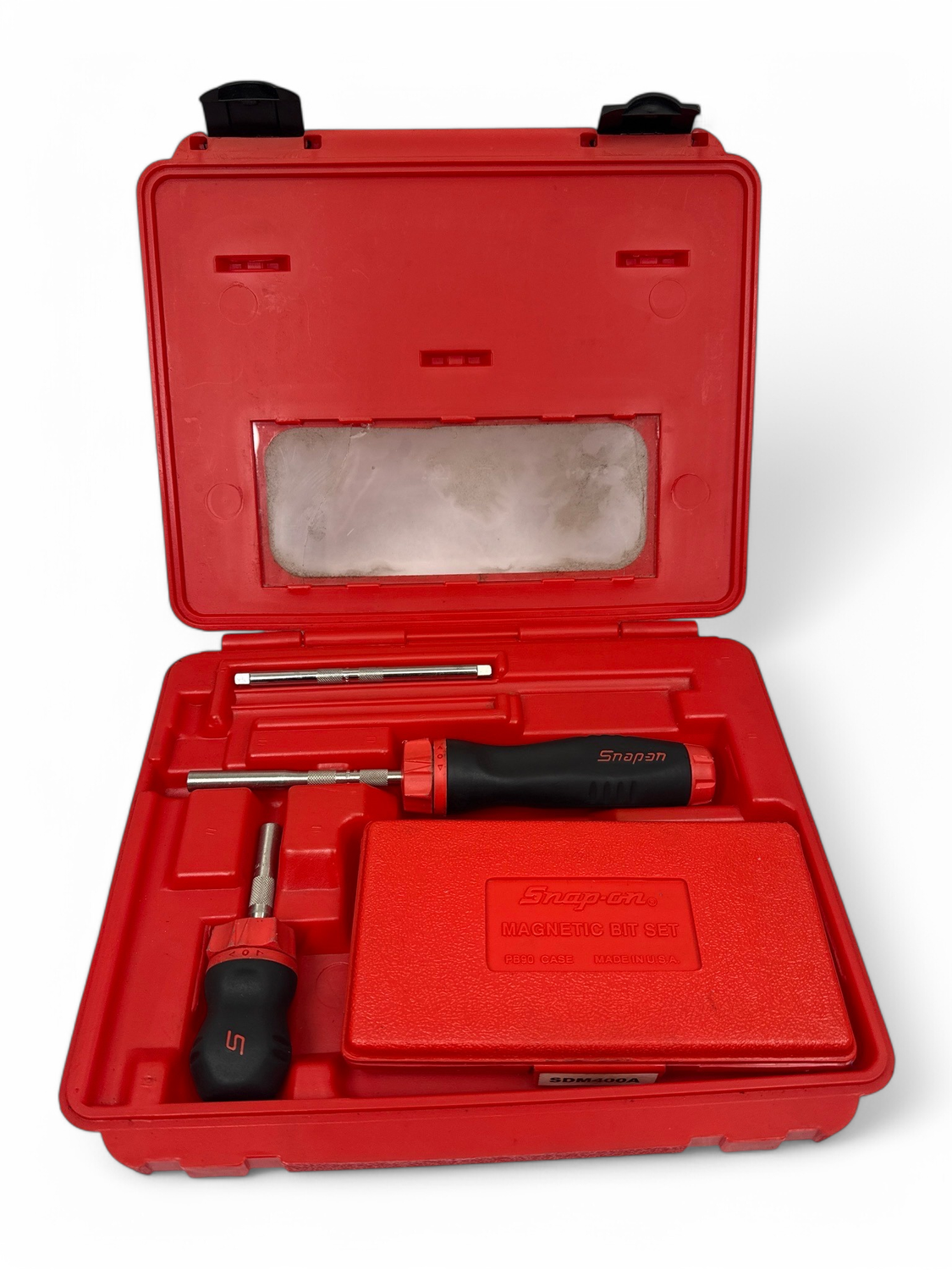 Snap On Ratcheting Screwdriver Set With Magnetic Bit Set