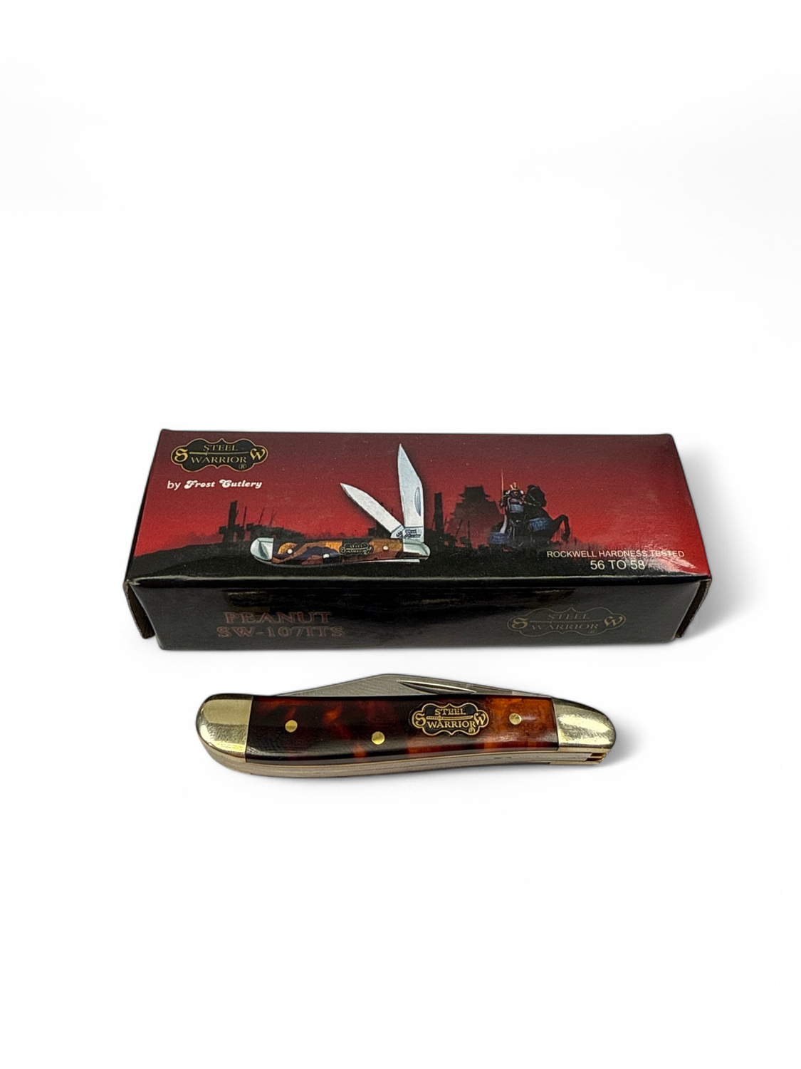 Steel Warrior Peanut Pocket Knife, SW-107ITS