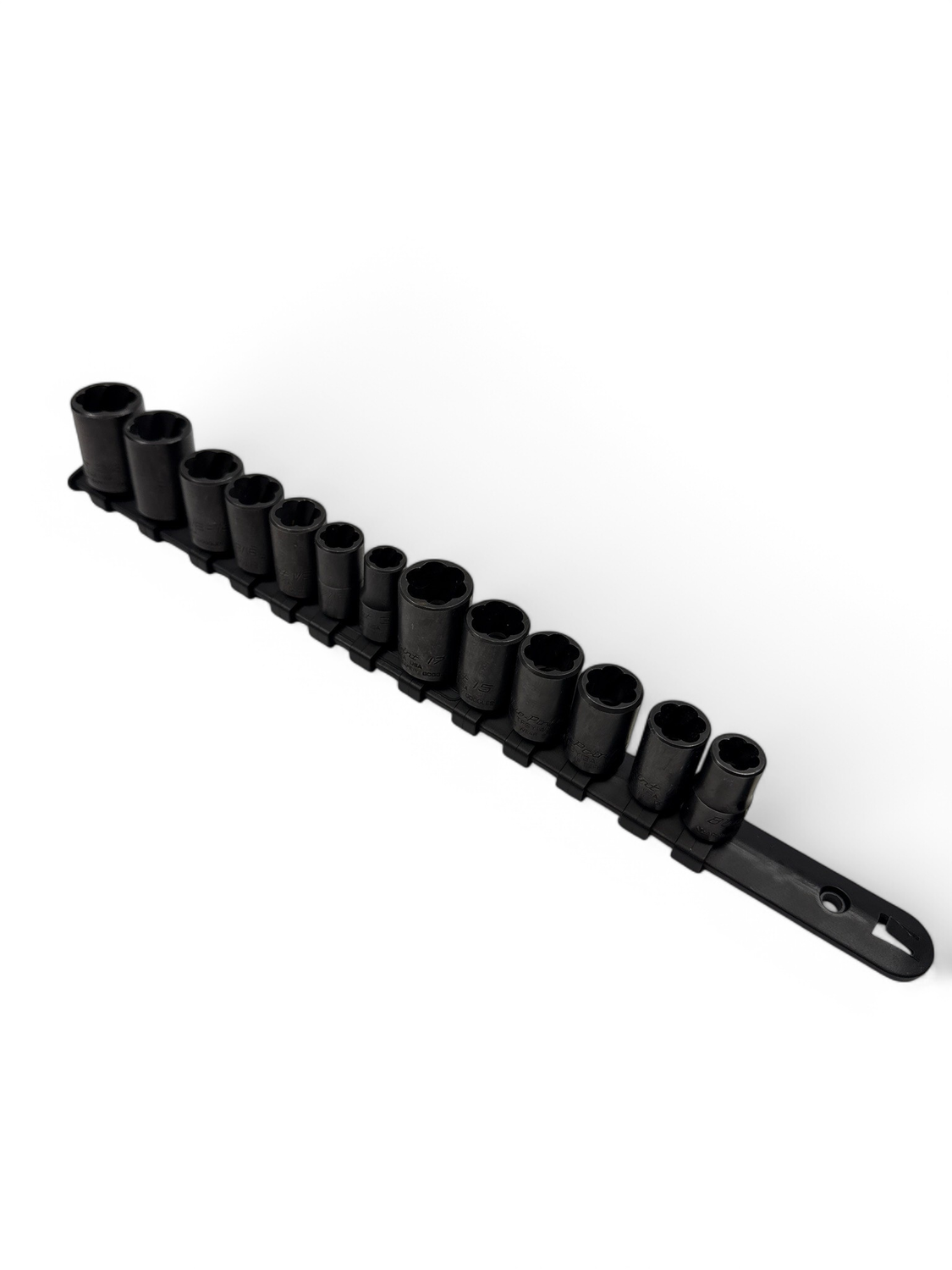 Blue Point 13 pc 3/8" Drive Metric/ SAE Shallow Twist Impact Socket Set, (10-17mm & 3/8-3/4”), 213TFSYA