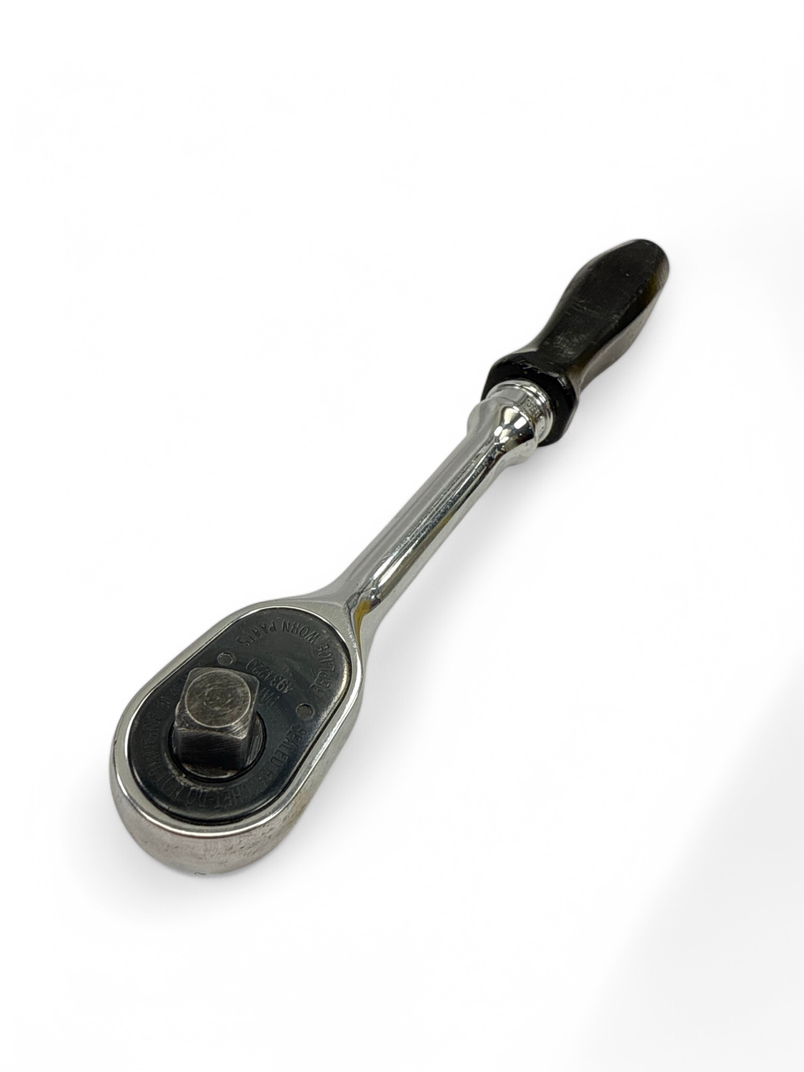 Snap On 3/8” Drive Long Hard Handle Ratchet- Pearl Blue, F836