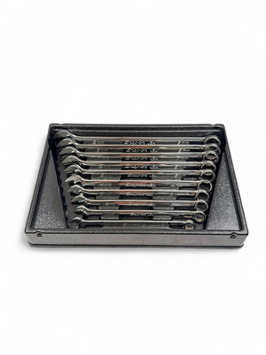 Snap On 10 Pc. 12-Point Metric Flank Drive Plus Combination Wrench Set (10–19 mm) SOEXM710