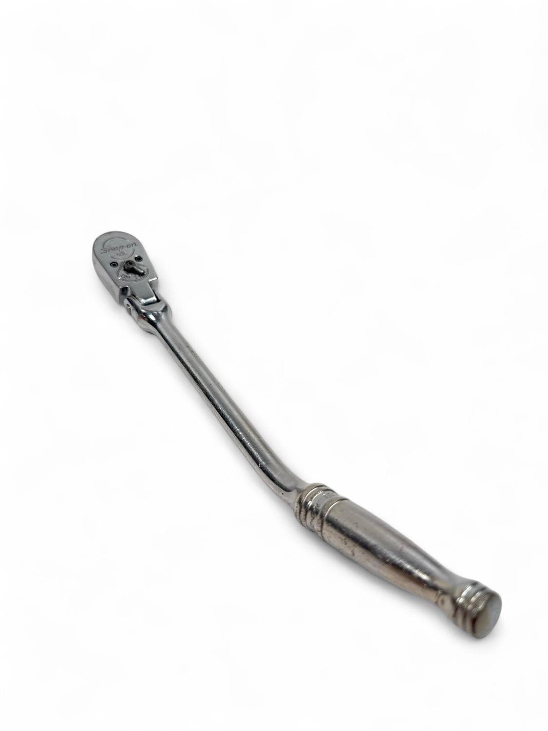 Snap On 3/8” Flex Head Bent Handle Ratchet, F832