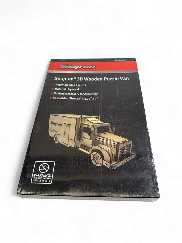 Snap On Tools 3D Wooden Puzzle Van New Sealed SSX22P152 | eBay
