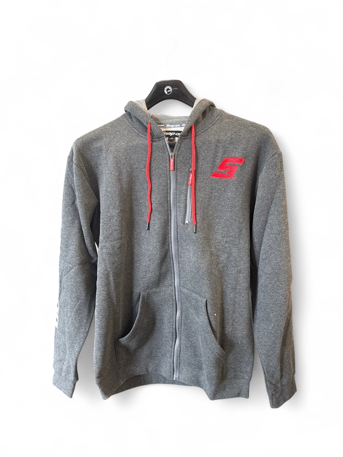Snap On Zip Up Hoodie