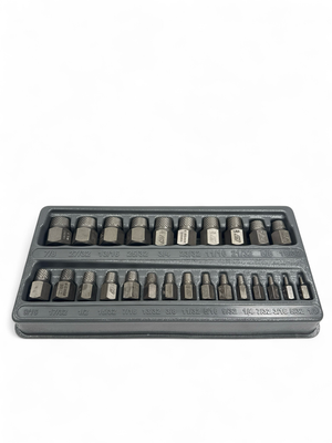 Snap On 25 pc Multispline Screw Extractor Set, REX25C