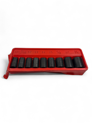 Blue Point 9 Pc. Shallow Impact Twist Socket Set, 209TFSMYA