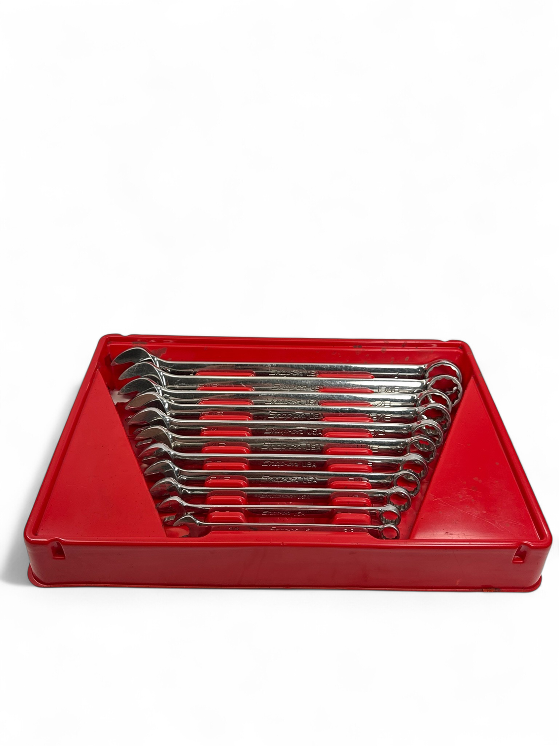 Snap On 10 Pc. 12-Point SAE Flank Drive Plus Combination Wrench Set ...