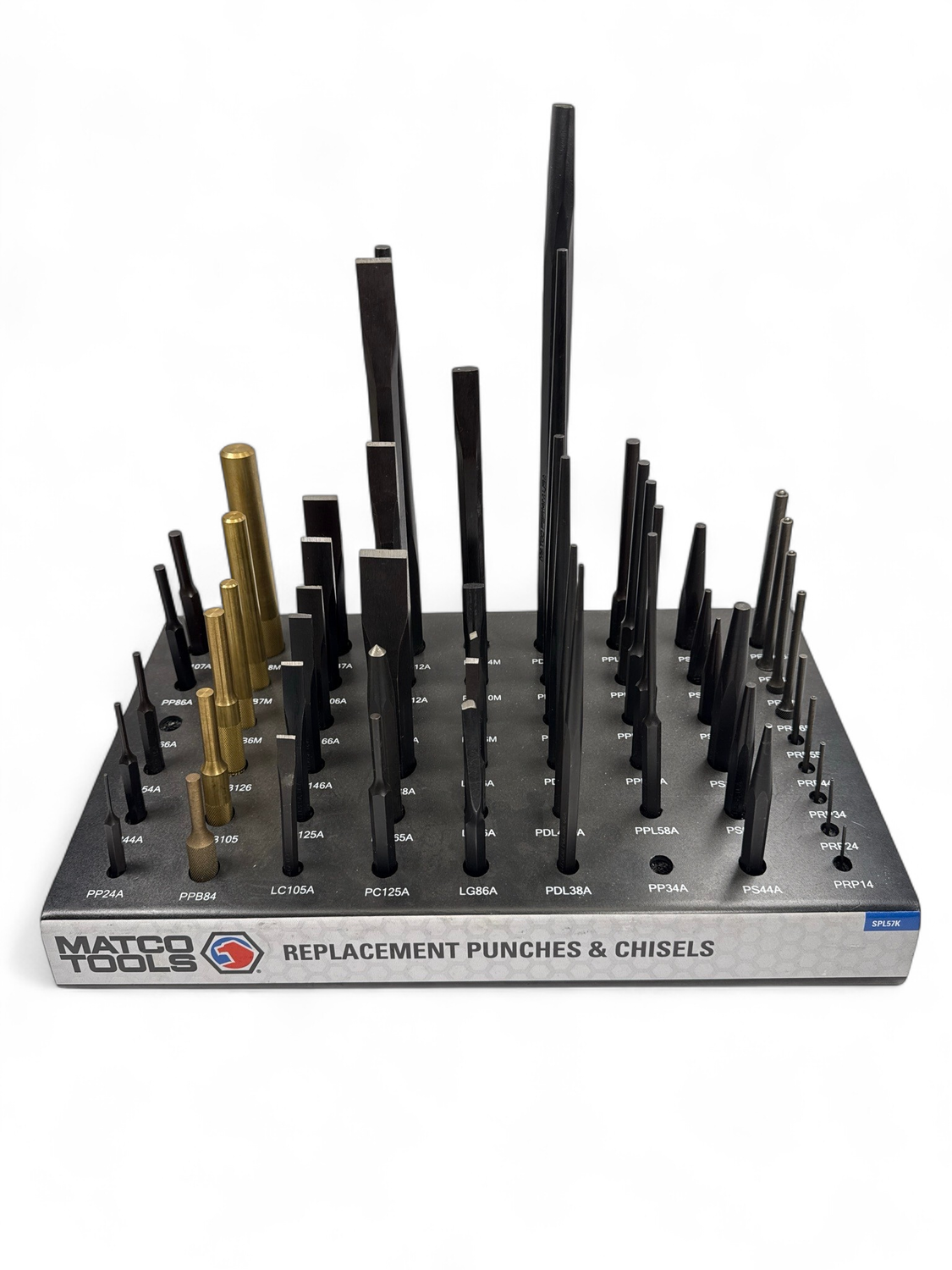 Matco Tools 57 Pc. Punch & Chisel Set With Display, SPL57K