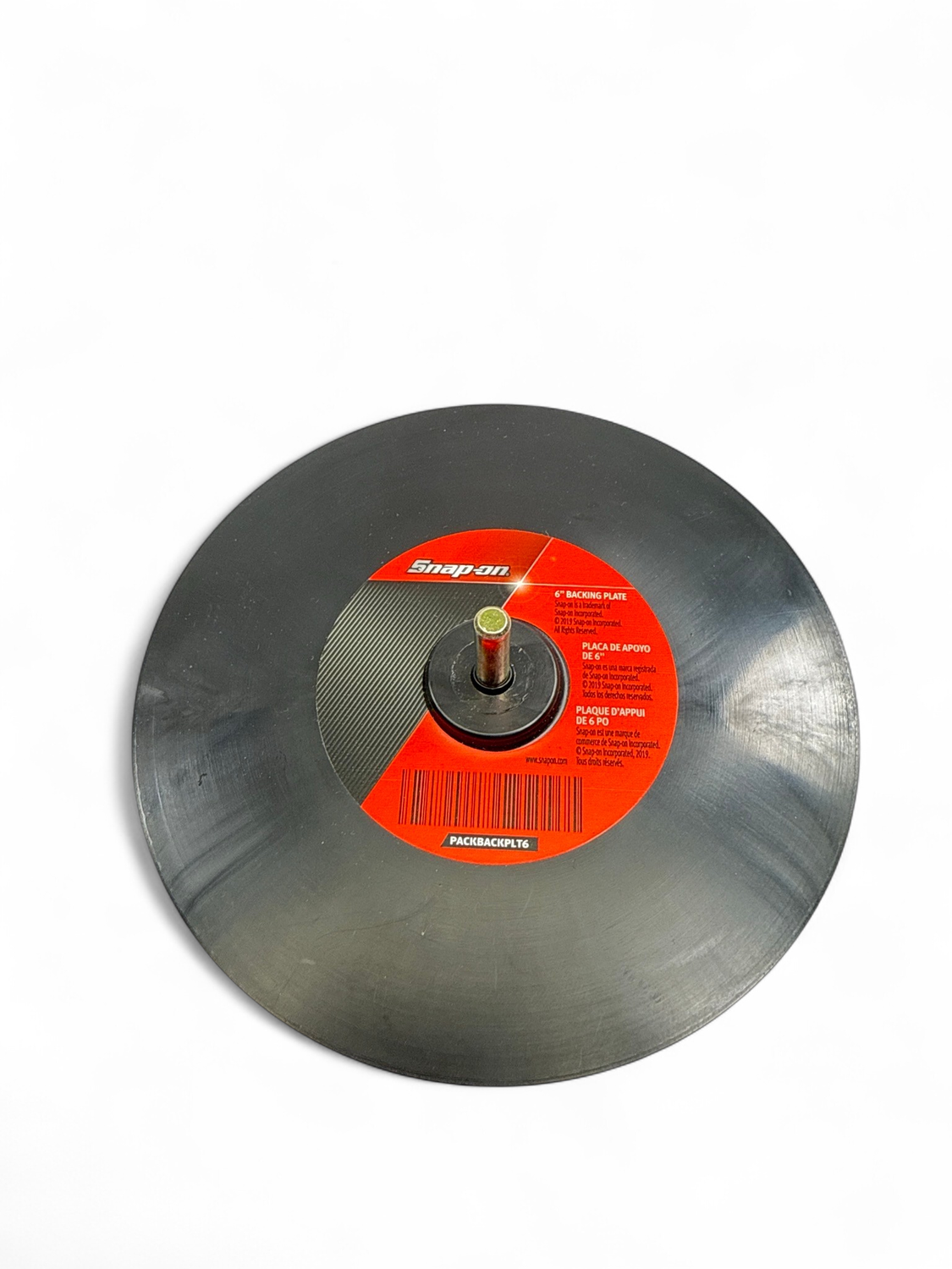 Snap On 6” Backing Plate, PACKBACKPLT6