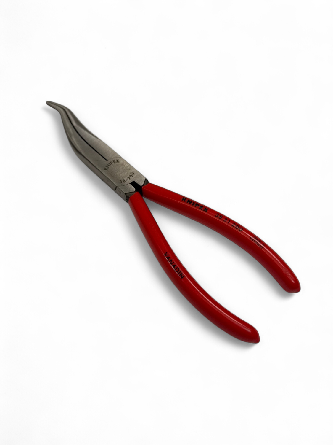 Knipex Bent Needle Nose Pliers, 38 31 200