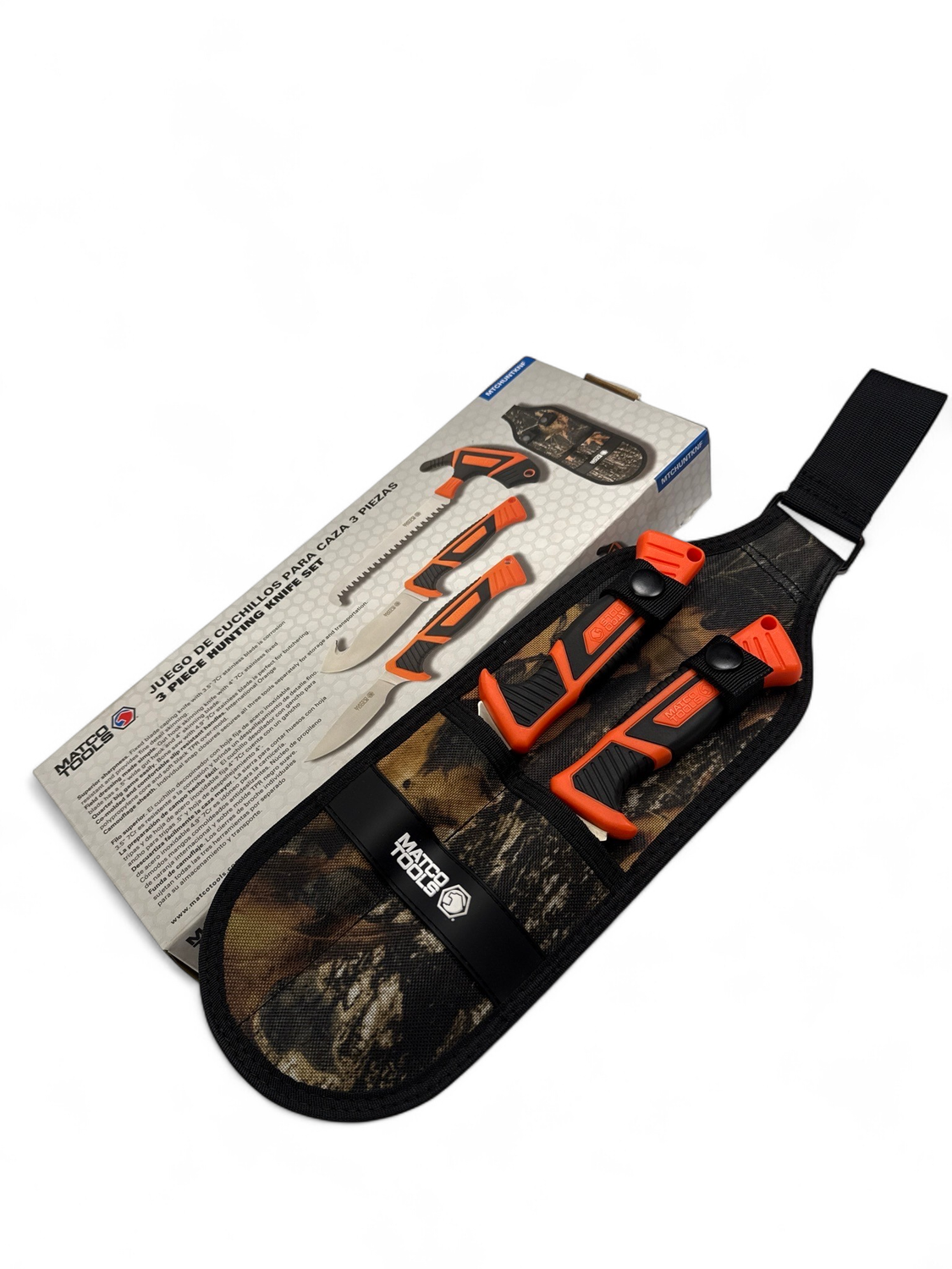 Matco 3 Pc Hunting Knife Set, MTCHUNTKNF