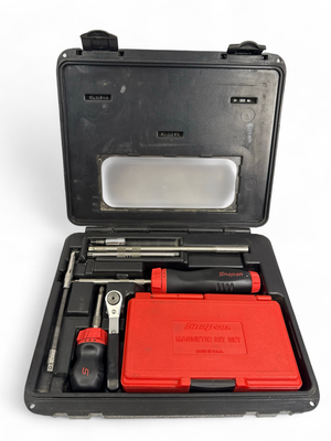 Snap On 9 Pc. Soft Grip Ratcheting Screwdriver Set, SGDMRC108A