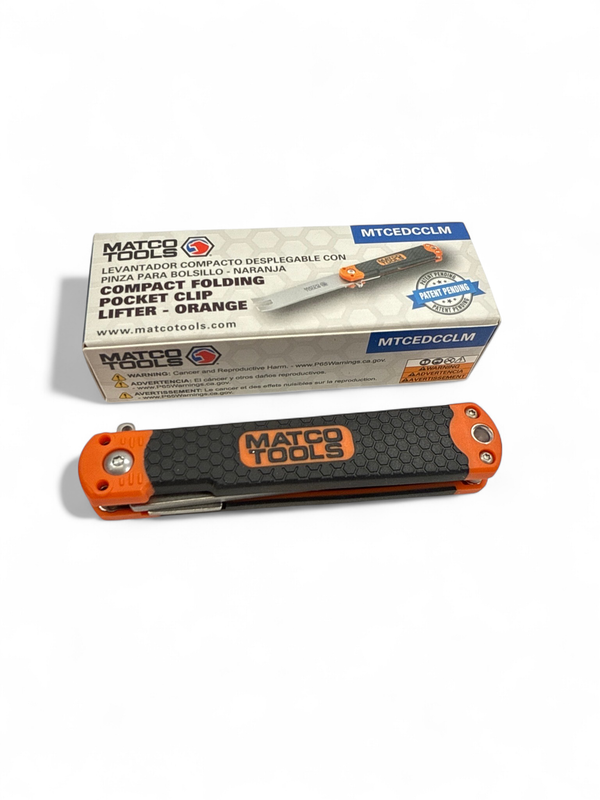 Matco Compact Folding Pocket Clip Lifter, MTCEDCCLM
