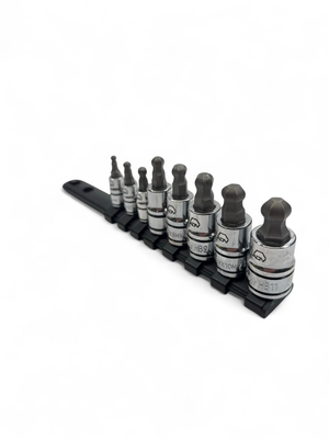 Matco Tools 8PC Metric Ball Hex Bit Socket Set, SABBXM8V