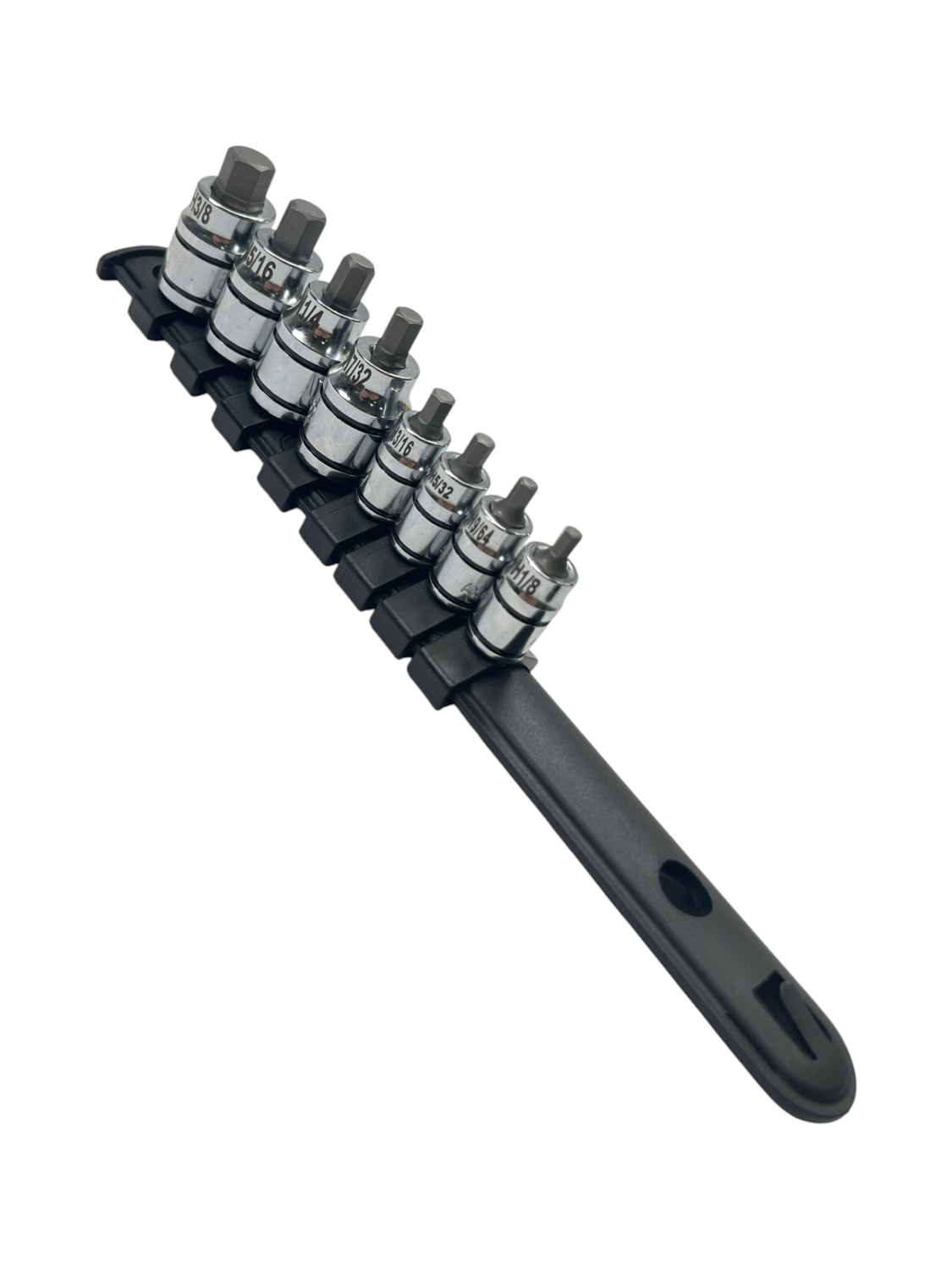 Matco Tools 8PC 1/4” & 3/8” Drive Stubby SAE Hex Bit Socket Set