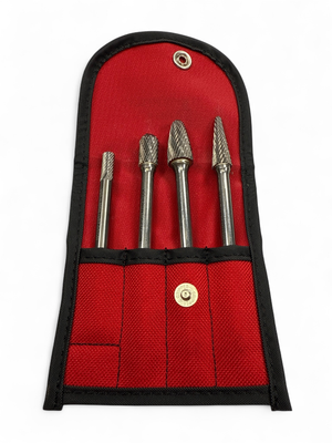 Matco 4pc Carbide Burr Set Double Cut, ZK4A Matco 4pc Carbide Burr Set Double Cut, ZK4A